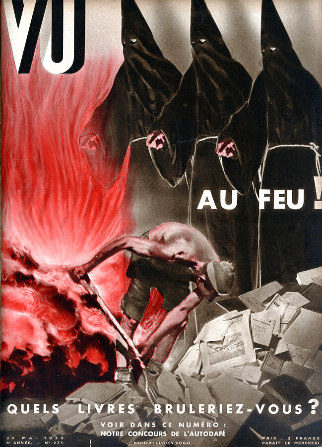 Couverture du magazine Vu
